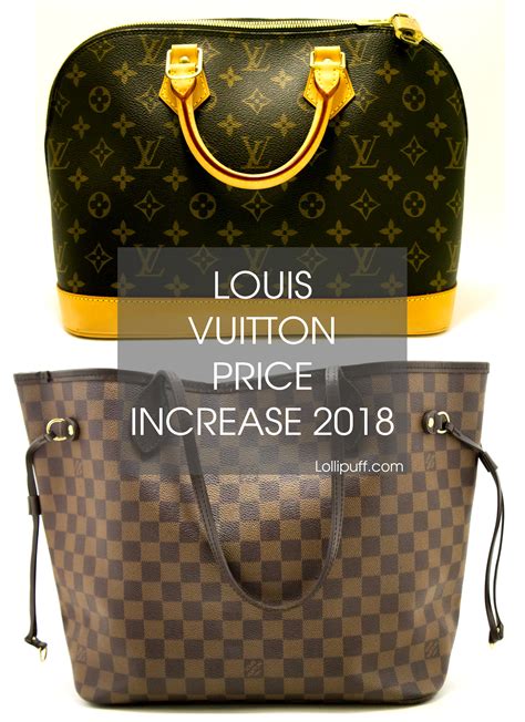 why did louis vuitton increase prices|louis vuitton handbag cost.